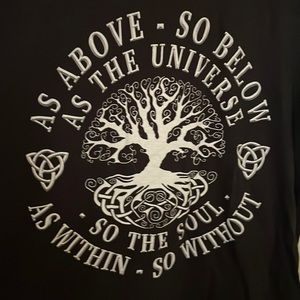 Black “Tree of life” T-Shirt